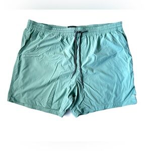 Todd Snyder 5” Solid Weekend Swim Shorts Mystic Aqua NWT Size XXL